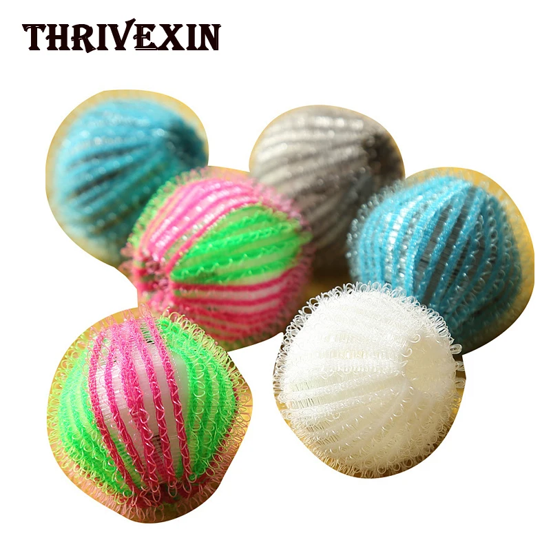 

6Pcs Magic Pet Hair Removal Laundry Ball Dog Hairs Suction Ball Cat Hair Remover Cleaning Washing Machine Household