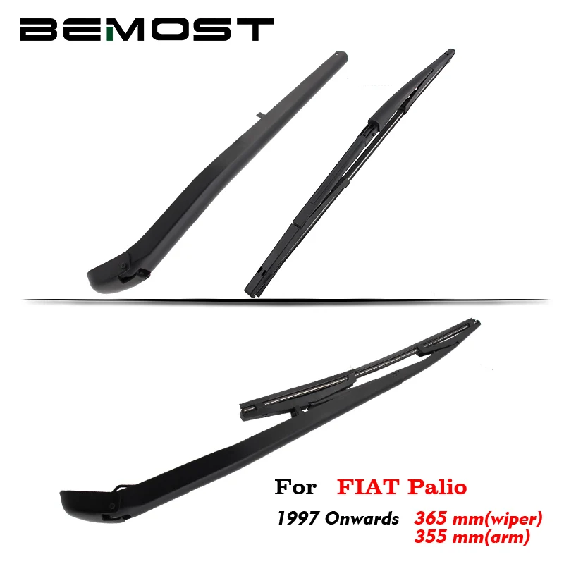 

BEMOST Car Rear Windscreen Windshield Wiper Blade Arm Soft Natural Rubber For Fiat Palio 365mm Hatchback Year From 1997 To 2018