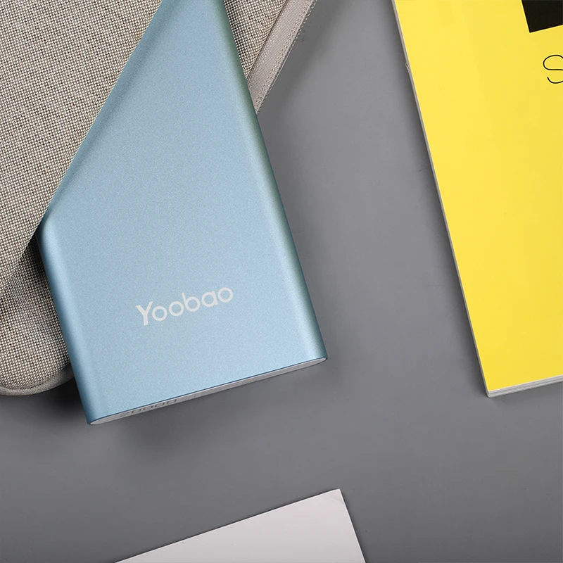 Yoobao A2 Мощность банка 20000 мА/ч два USB выхода Выход/Вход ультра тонкий внешний