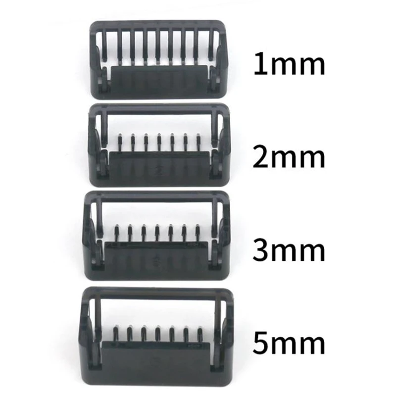 

Professional Limit Comb Cutting Guide Combs Set Fits for Oneblade Small T Knife Hair Clipper Styling Tools