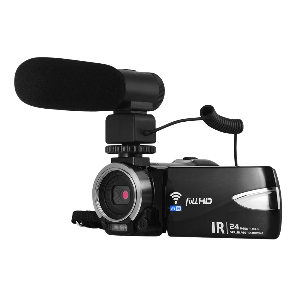 16X цифровая камера с зумом 1080P FHD 3 дюймовая Цифровая видеокамера экраном и