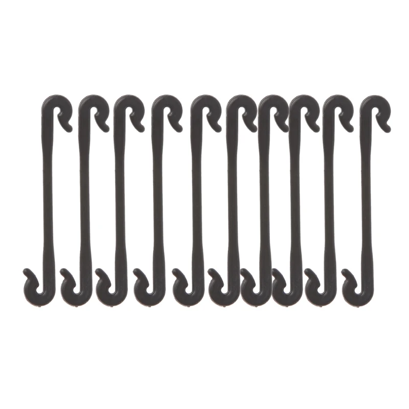 10 шт. зажимы для подвязки томатов из мешочного тика овощ с грядки связующего по