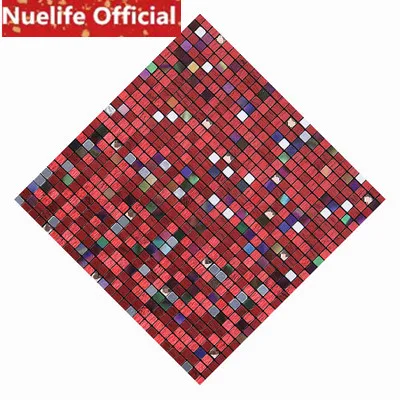 D 4 шт. самоклеющиеся 3d металлические мозаичные настенные плитки обои водонепроницаемый анти-мягкий мешок спальня пол украшения 3D наклейки на стену - Цвет: D