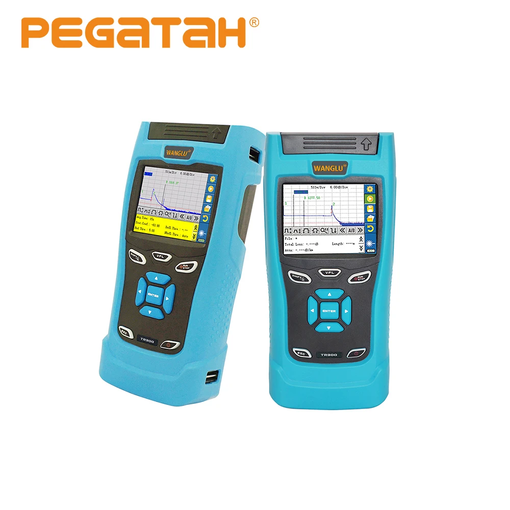 Профессиональный тестер видеонаблюдения OTDR рефлектометр с временным доменом