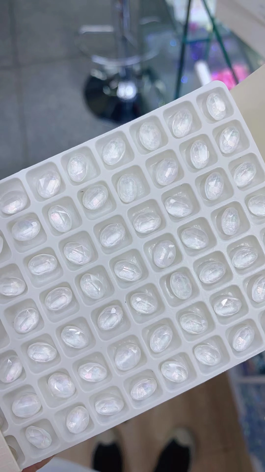 20 шт. Стразы для ногтей 6 х8 мм | Красота и здоровье