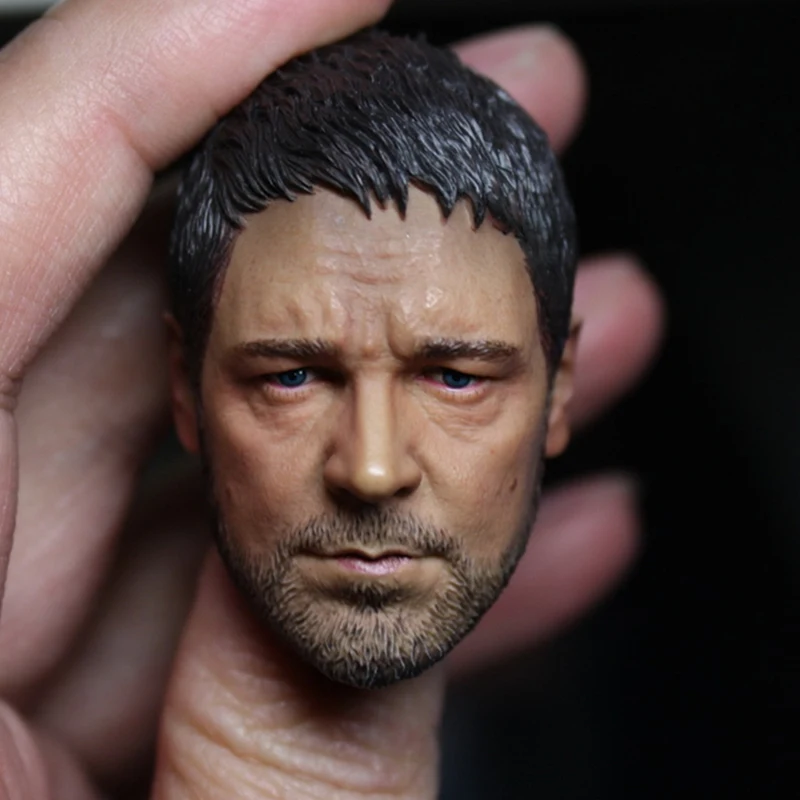 1/6 весы Гладиатор Рассел Кроу голова лепить для 12 &quotфигурку часть тела игрушки