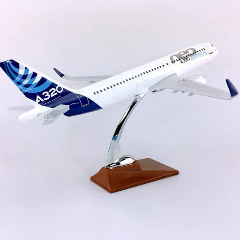 1/100 коллекционные 36 см Airbus A320NEO игрушечные модели самолетов airlines литье под