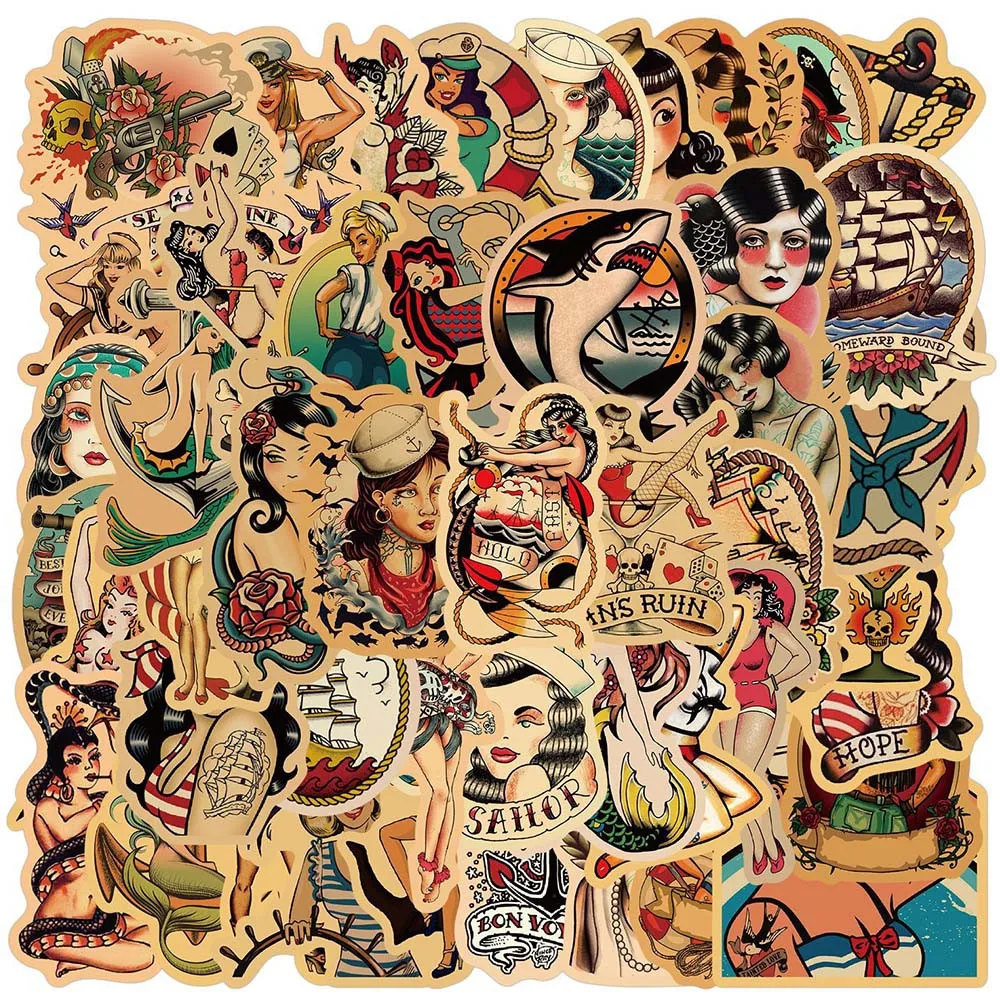 

10/30/50 шт., виниловые Стикеры для бутылок с водой