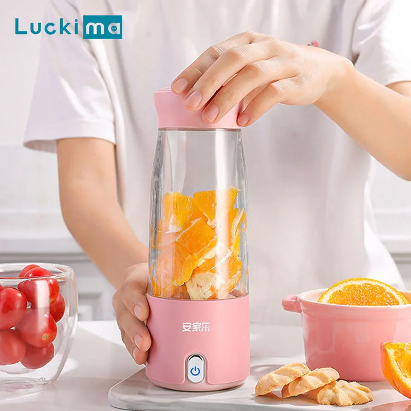 Электрическая соковыжималка портативная с USB зарядкой для фруктов овощей соевое