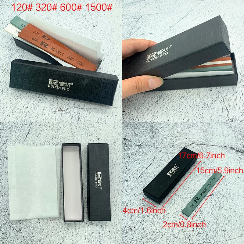 

2020 Fixed angle sharpener kitchen knife sharpener sharpening stone Double sided whetstone set professional sharpening system