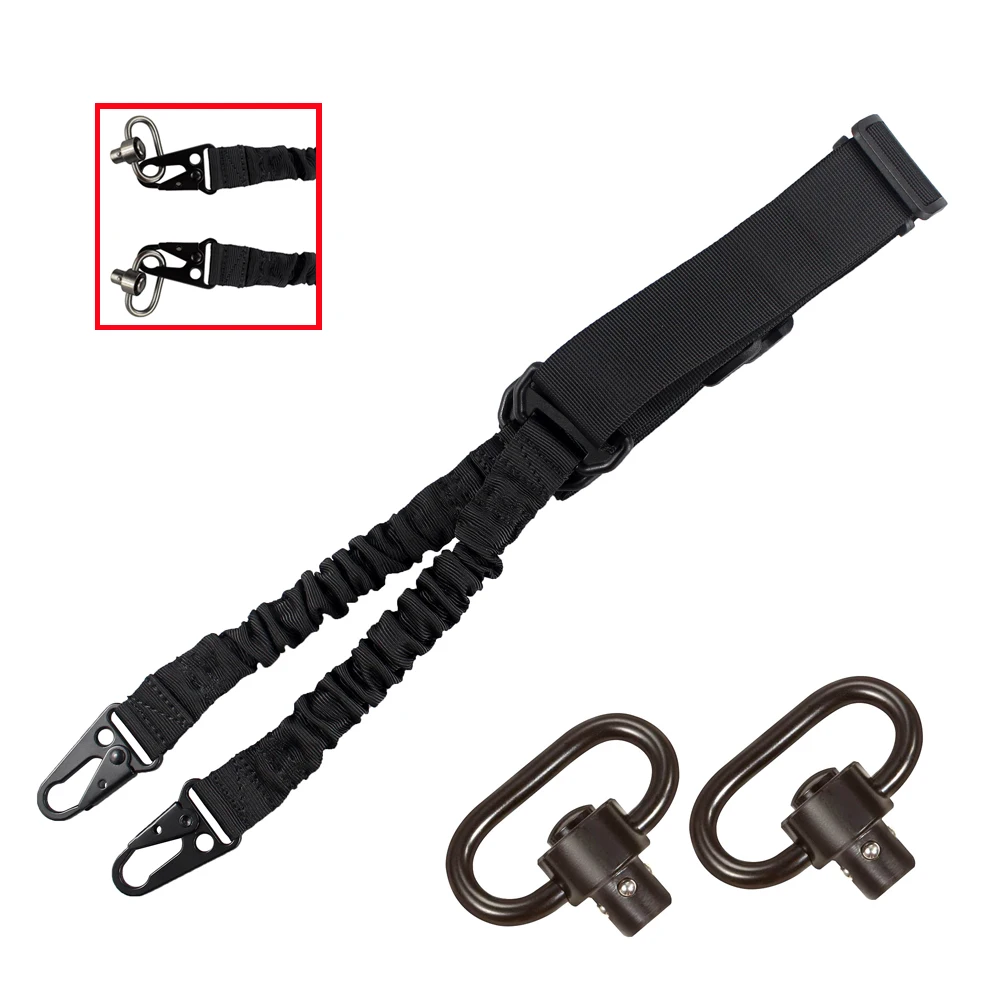 Тактический 2 точечный винтовочный Слинг Регулируемый традиционный пистолет
