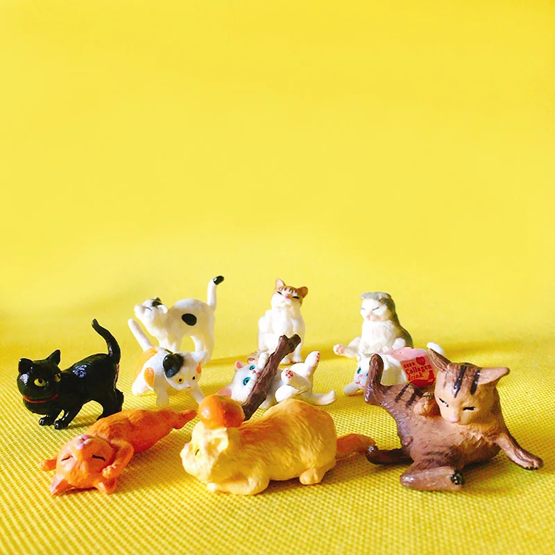 Бесплатная доставка 10 шт./кошка котенок/искусственная кожа/милый/Сказочный