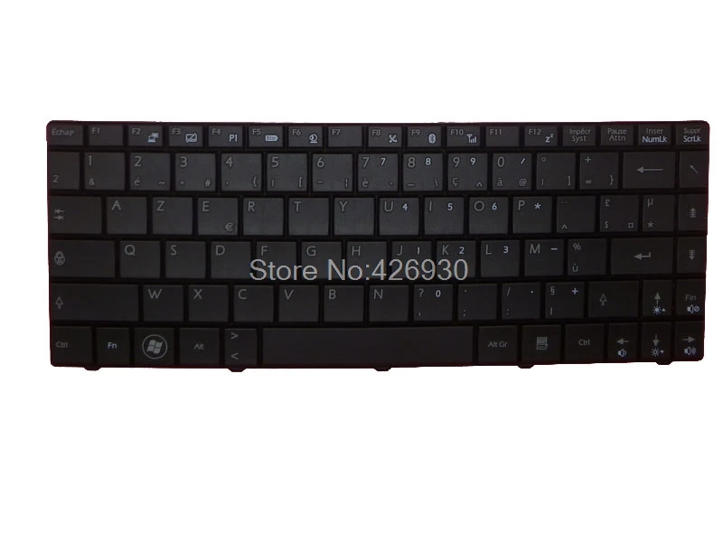 Клавиатура IT FR для MSI CR400 CR400X CR401 EX460 EX460X EX461 L2300 U200 U210 U210X U230 U250 X300 X340X X400X X410X X430 X610 |