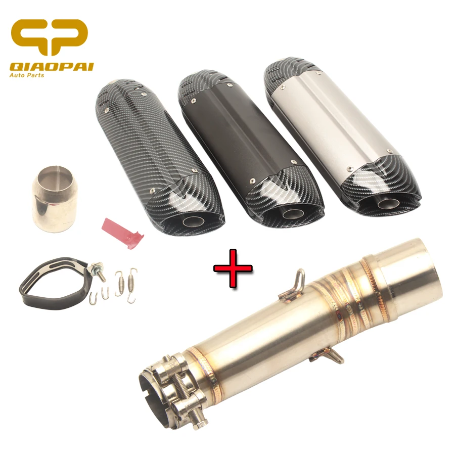 Мотоцикл выхлопной дБ звук Escape глушитель средней трубы без шнуровки для Honda NC700