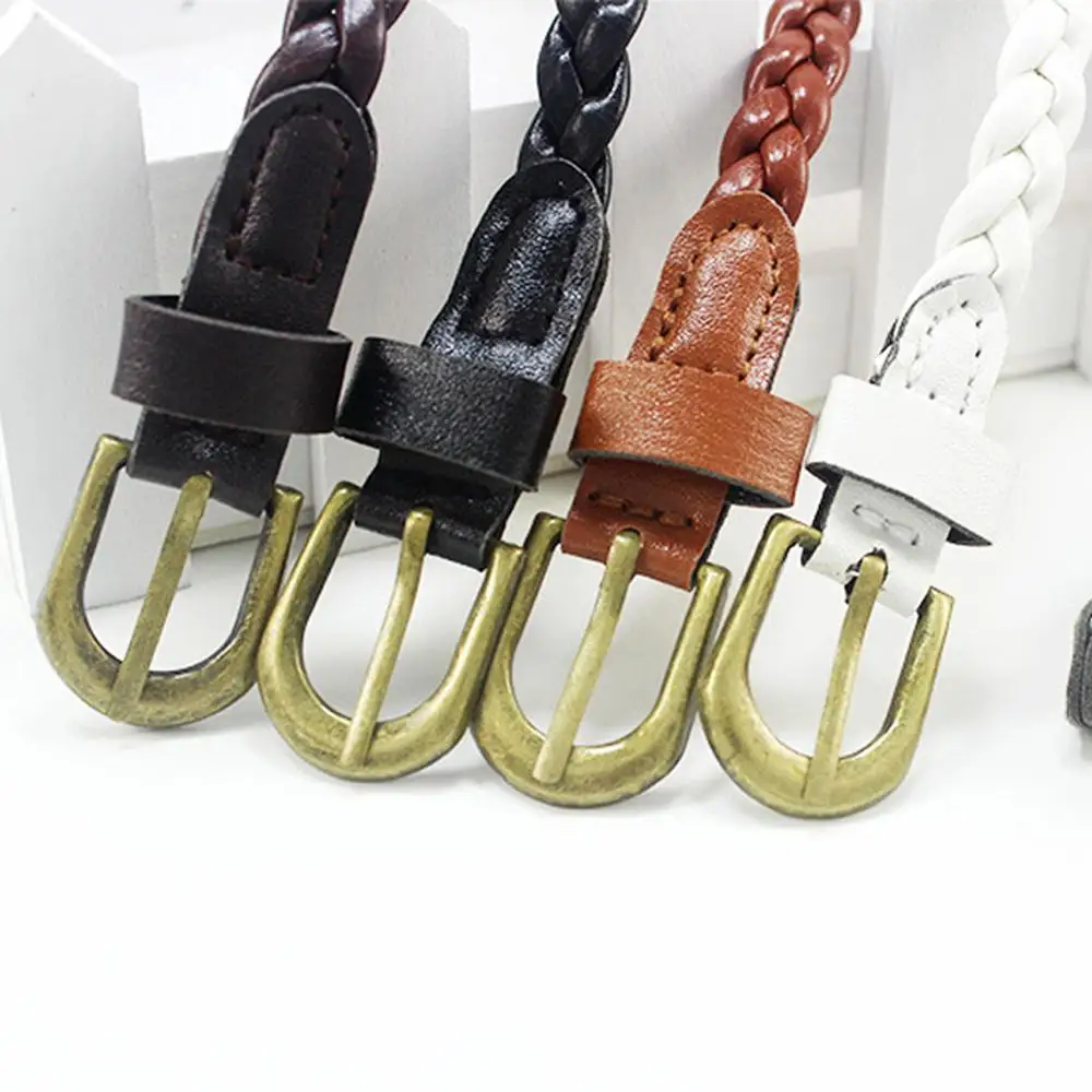 Пояс в коричневой оплетке для женщин украшение летнего платья Joker пояс украшения