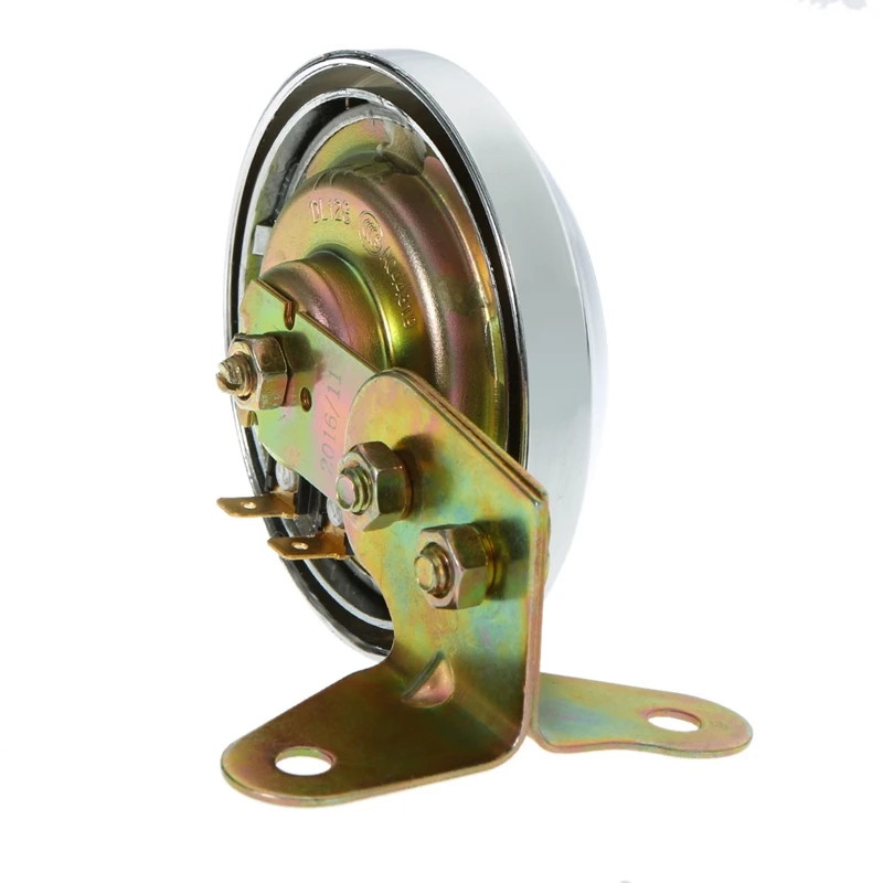 

DC 12V 1.5A 105DB Universal Motorcycle Waterproof Electric Horn Loud Speaker Grid Chrome Cover Horn
