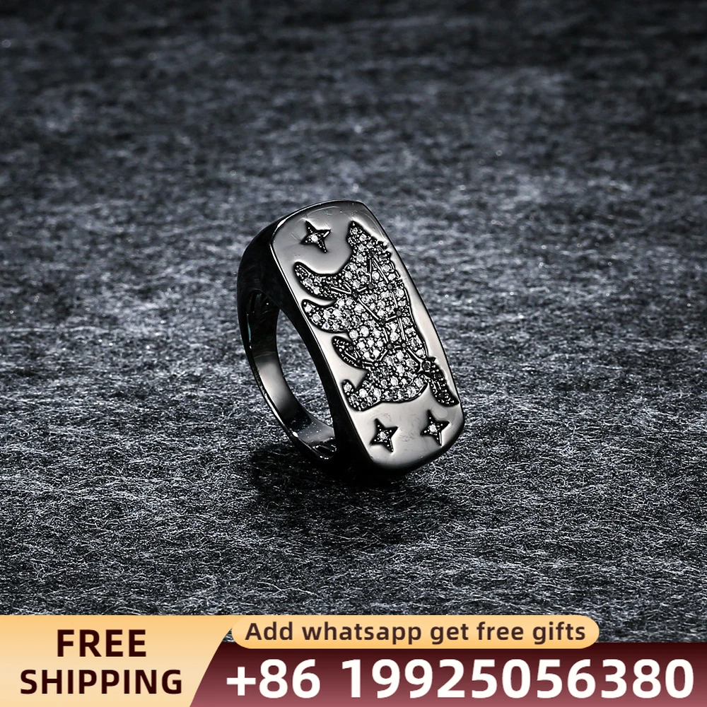 

Fashion Monaco Ring S925 Sterling Silver Couple Gift