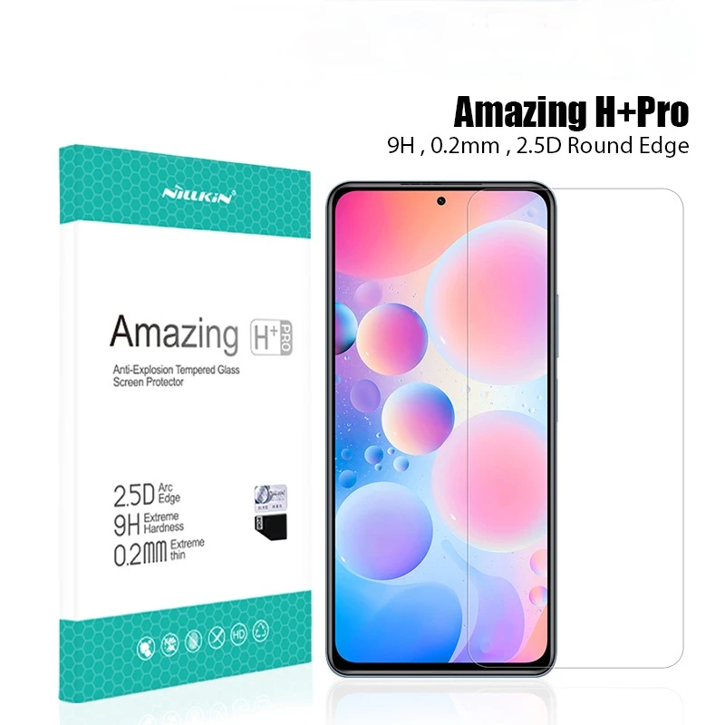 

For Poco F3 Temepred Glass For Redmi K40 NILLKIN CP+Pro Full Cover HD Tempered Glass For Redmi K40 K40Pro Plus