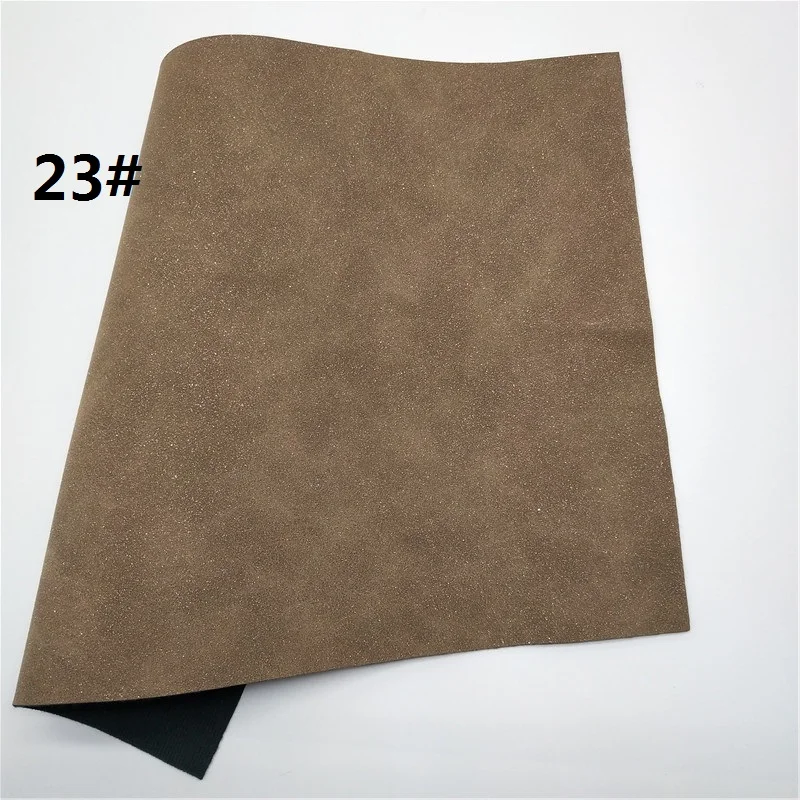 1 шт. 21X29 см Синтетическая кожа замша блестящая кожа ткань для DIY аксессуары Диван сумки и обувь 4S23 - Цвет: 23