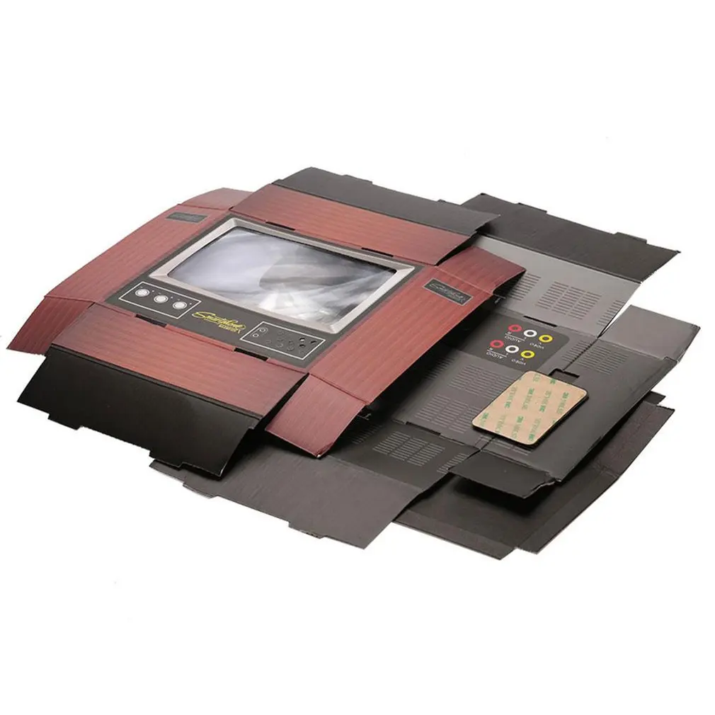 Телефон видео экран Лупа Ретро маленький телевизор увеличительные инструменты