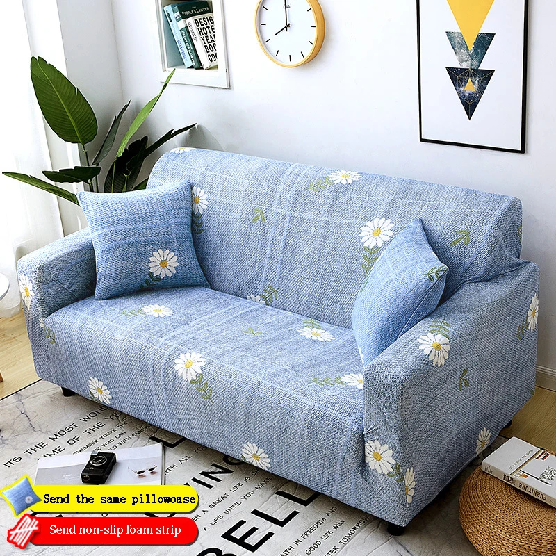 3 местный эластичный диван подлокотник крышка Slipcover стрейч для гостиной Универсальный нескользящий все включено мебель протектор