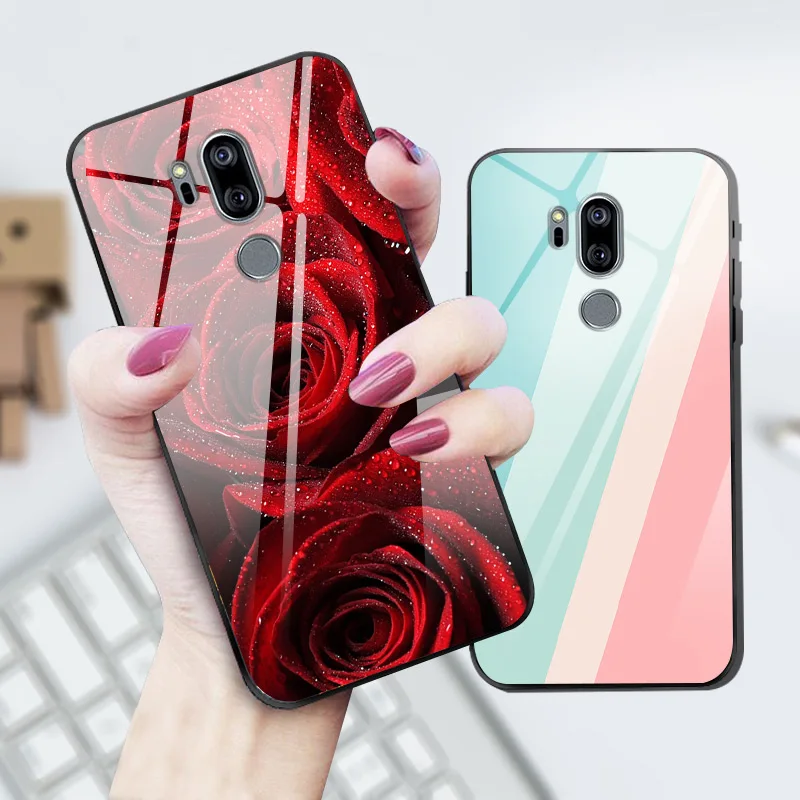 Для Samsung A13 Чехлы 4G искусственная мраморная закаленная стеклянная жесткая задняя