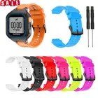 Силиконовый ремешок для наручных часов Garmin Forerunner 25, цветной сменный Браслет, тренировочный спортивный браслет для наручных часов с инструментом