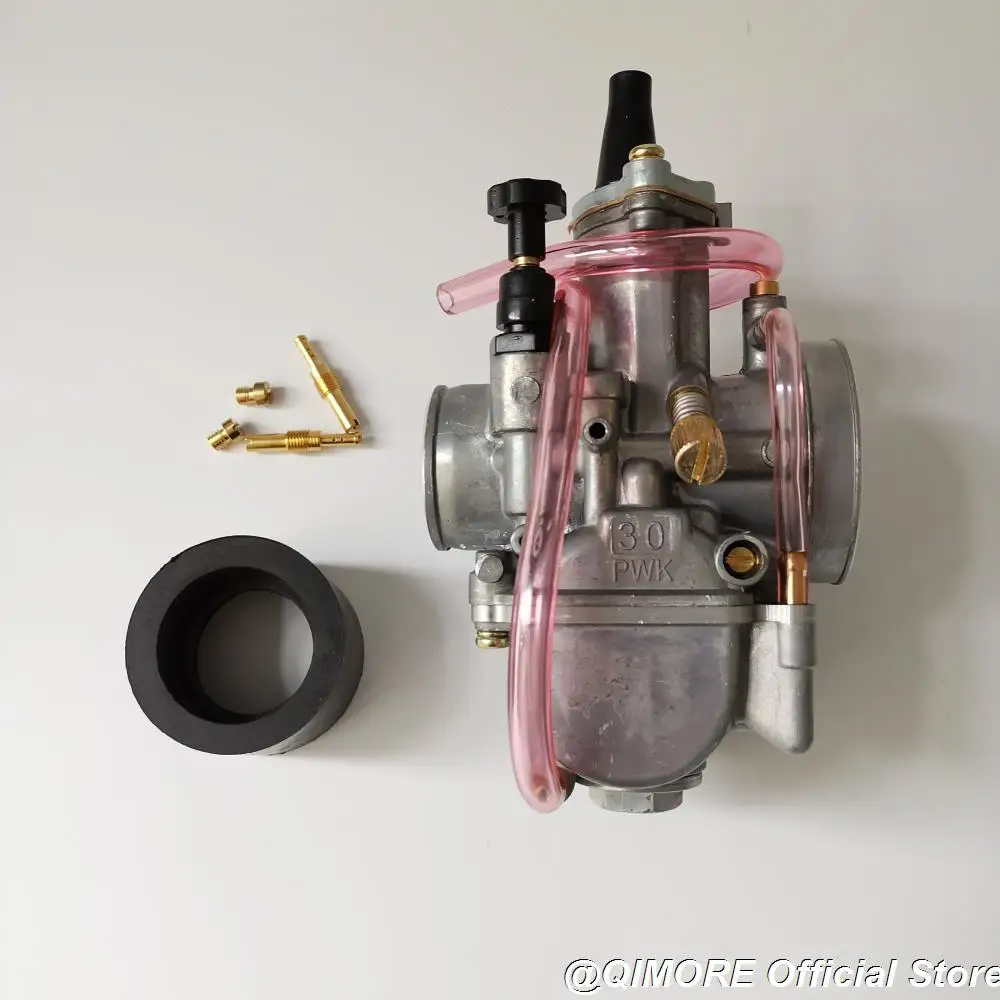 Плоский карбюратор KOSO30 KOSO 30 мм PZ30 PWK для скутера JOG DIO GY6 RTL250 CR80 CR85R CR125 DT100 125 175|flat slide