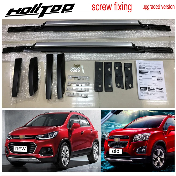 Модернизированная рейка на крышу багажника для Chevrolet TRAX установка винтами вместо