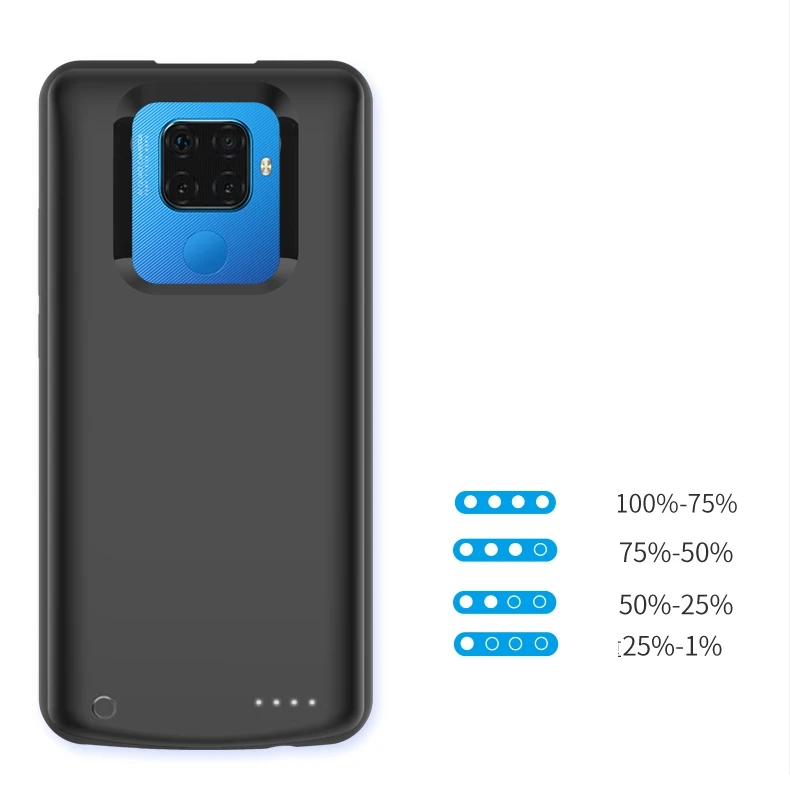 6500 мАч Внешний аккумулятор чехол для huawei Honor 9X Pro Nova 5i Pro 5 чехол для зарядки