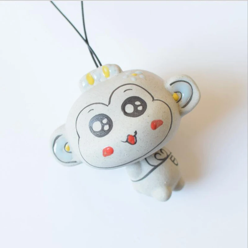 

Cute Japanese Ceramic Wind Chimes Animal Car Wind Chimes Outdoor Pendant Hanging Balls Birthday Christmas Gifts Room Decoration