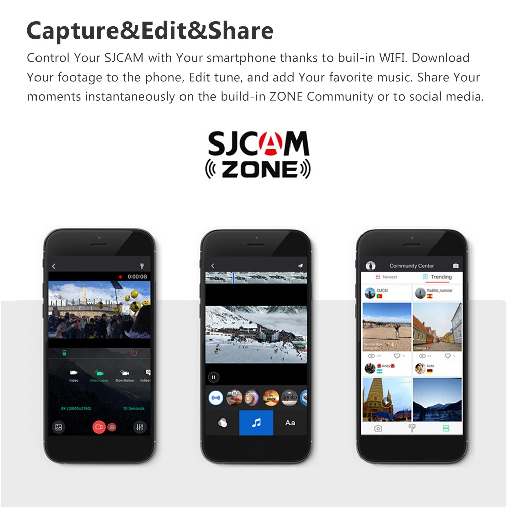 للبيع SJCAM SJ9 Strike 4K 60fps WiFi Sports Action Camera ، 2.33 بوصة ، شاشة تعمل باللمس IPS ، 10 م ، مقاومة للماء ، زاوية واسعة 170 درجة ، كاميرا مضادة للاهتزاز