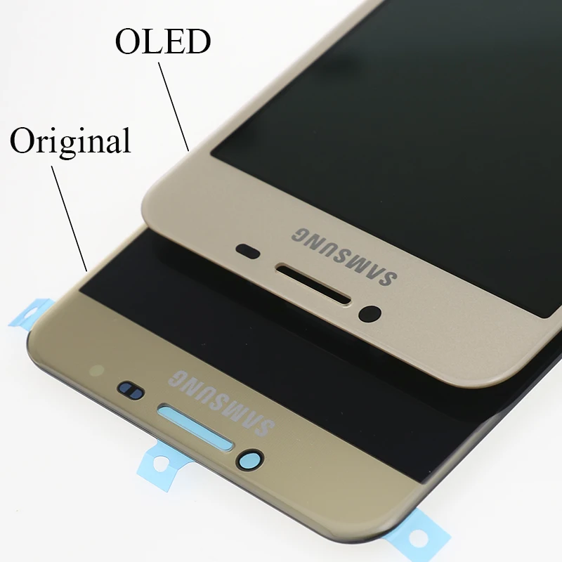 Оригинальный Super AMOLED ЖК дисплей 5 2 дюйма для SAMSUNG Galaxy C5 сенсорный экран C5000