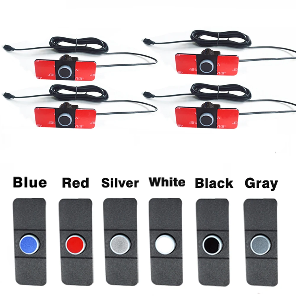 Бегемот комплект автомобильных датчиков парковки Светодиодный дисплей