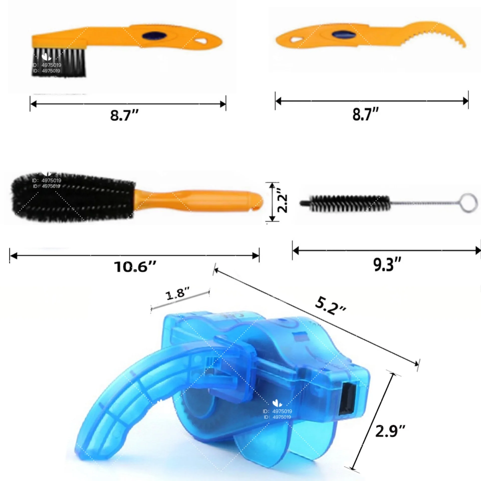 Набор для чистки велосипедной цепи щетка очистки шин дороги горного велосипеда