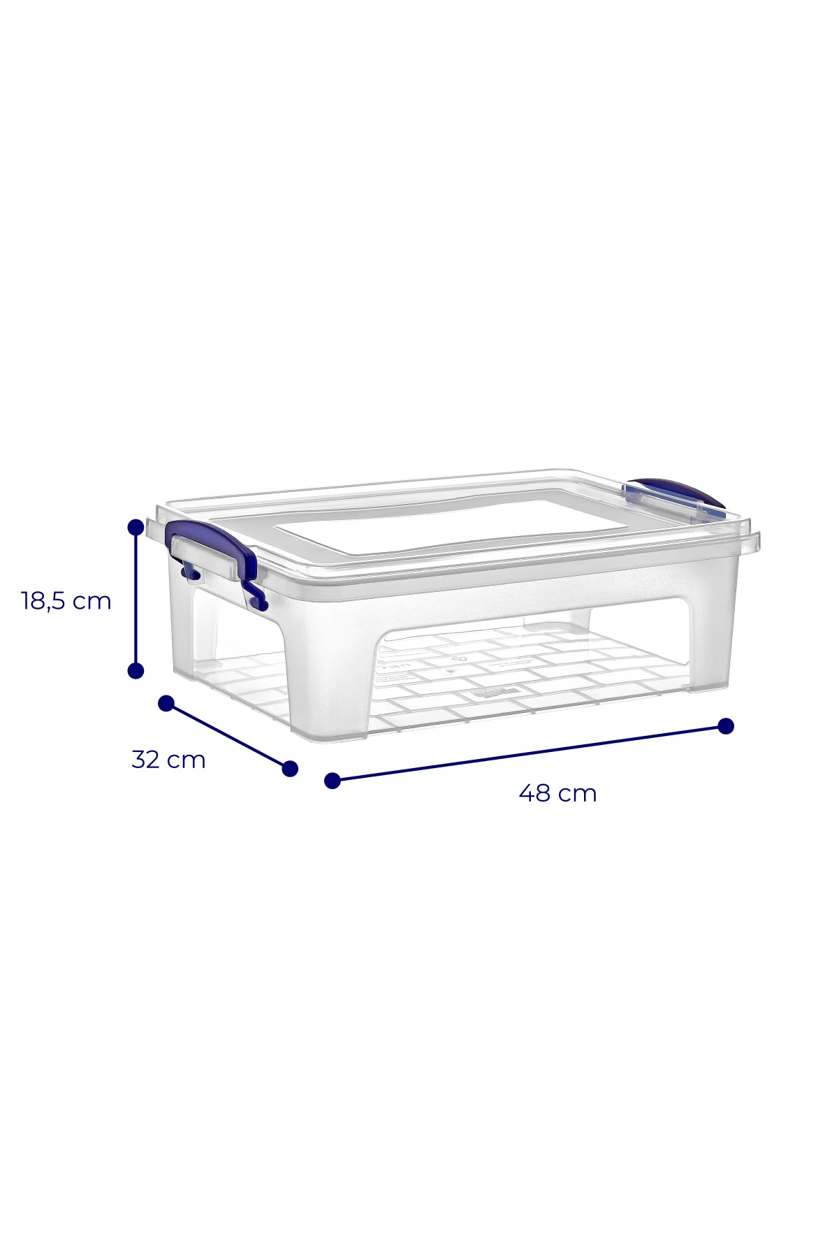 

Pd Home 21 l Clear Box Storage Box