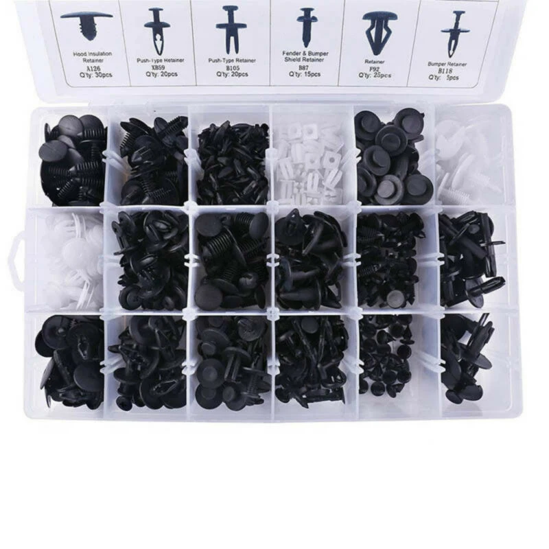 Универсальные автомобильные пластиковые штифты заклепки бампера аксессуары