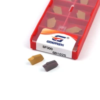 sp200 sp300 sp400 high quality cnc carbide inserts slotted inserts cnc lathes stainless steel rigid grooved inserts