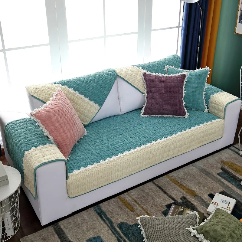 Подушка для дивана хлопок простой современный стиль четыре сезона Вельветовая