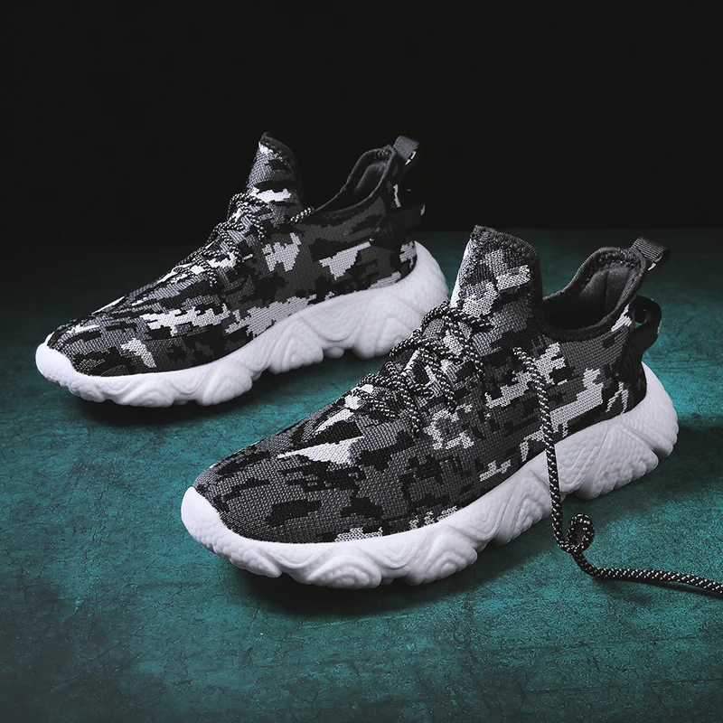 Кроссовки мужские дышащие легсветильник с сеткой большого размера 45 46 | Обувь