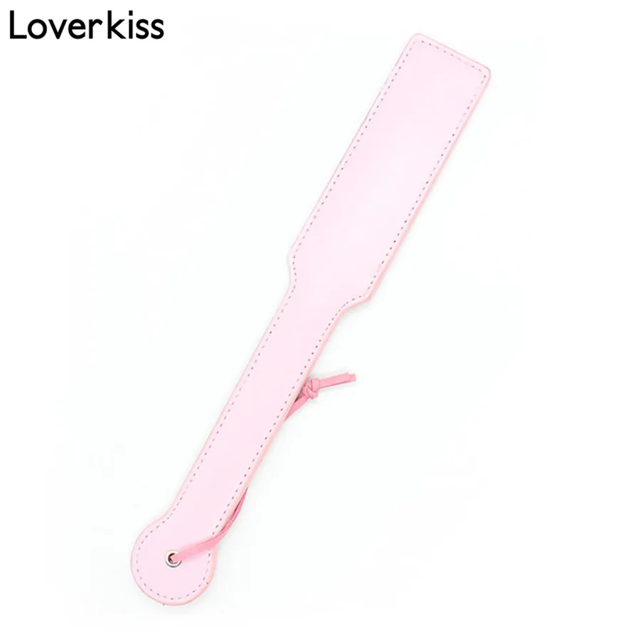 Кожаный бондаж для женщин и мужчин Loverkiss Fuax шлепание весло флирт Хлопушка
