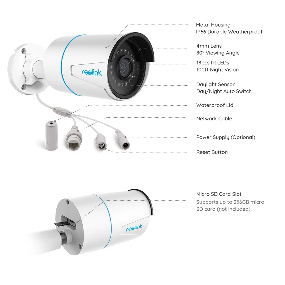 

IP- Reolink, 5 , PoE