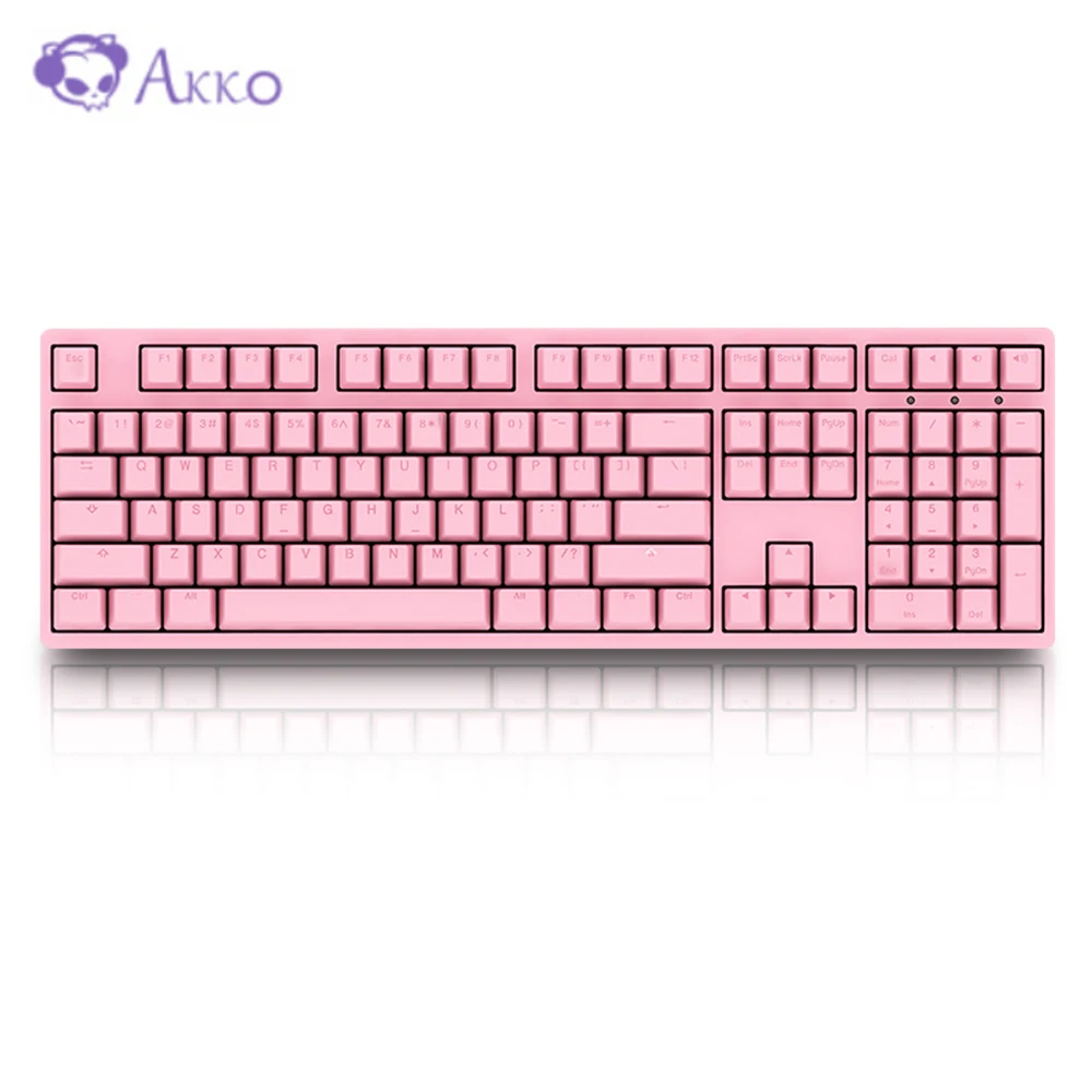 Оригинальная игровая клавиатура AKKO 3108DS, механическая, 108 клавиш, USB, проводная, компьютерная, игровая, Cherry MX Switch, 85%, PBT, макро, программируемая