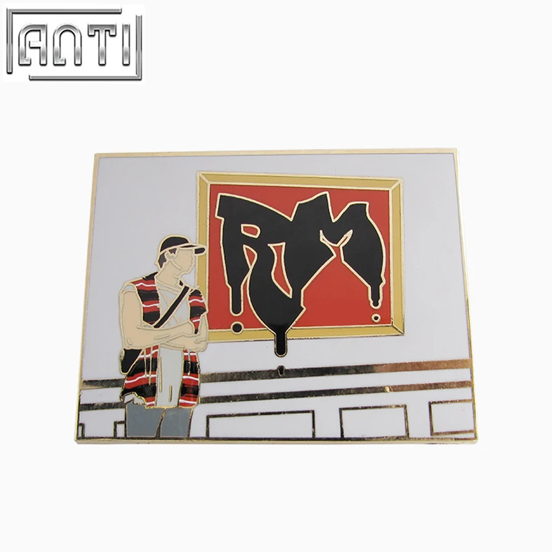 Изготовленный На Заказ Футбол Лиги Европы металлический значок каких-либо