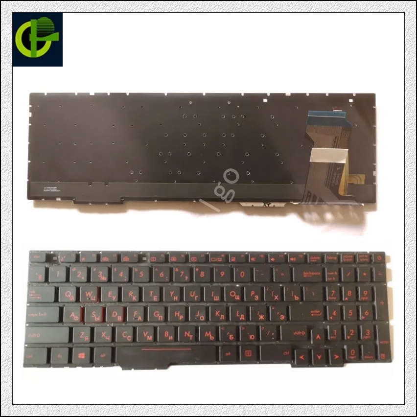 Русская клавиатура с подсветкой для Asus Rog FX753VD FZ53V ZX553VD FX553VD FX553V FX53 FX53V FX53VD FX53VE FX53VW ZX73