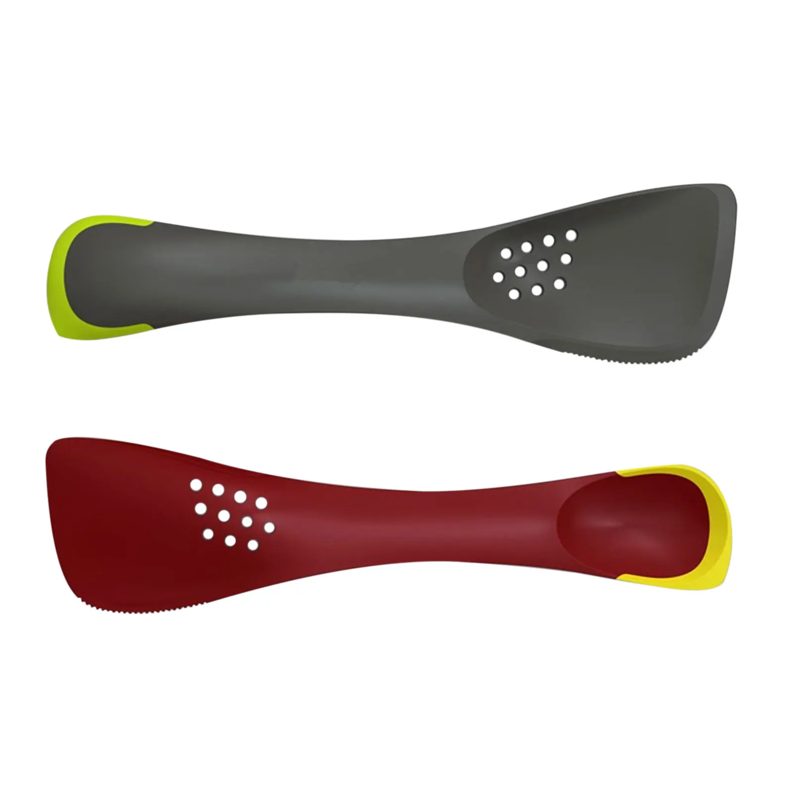 Пособия по кулинарии инструменты Тернер шпатель с зазубренными делитель шумовка