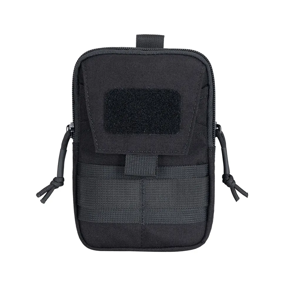 BLK Отличные Элитные бизань тактические наружные EDC Поясная Сумка Molle военный инструмент Васит телефон деньги мешок для бега сумки - Цвет: BLK