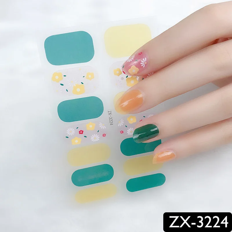 Наклейки для ногтей с полным покрытием 1 лист | Красота и здоровье