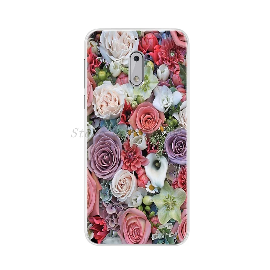 Матовый чехол для Nokia 6 2017 Nokia6 TA-1021 с полной защитой мягкий из ТПУ TA-1003 TA-1000 |