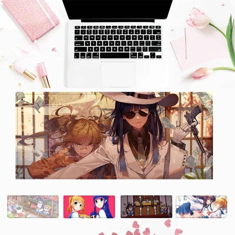 

Dropshipping Pop Team Epic Mouse Pad PC Laptop Gamer Mousepad Anime Antislip Mat Keyboard Desk Mat For Overwatch/CS GO